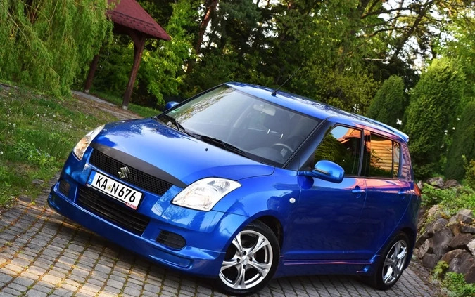 Suzuki Swift cena 16700 przebieg: 158000, rok produkcji 2008 z Limanowa małe 326